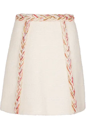 Giambattista Valli Tweed wool-blend miniskirt