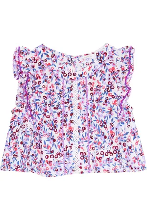 POUPETTE ST BARTH Adeh ruffled floral top