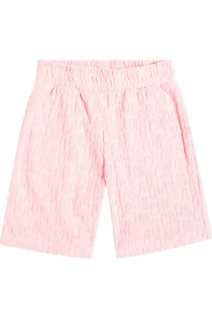Marc Jacobs Monogram jacquard cotton-blend terry shorts