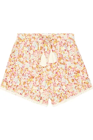 Louise Misha Vallaloid floral cotton shorts