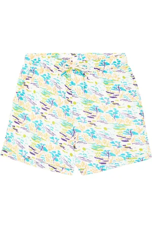 Louise Misha Aliki printed cotton shorts