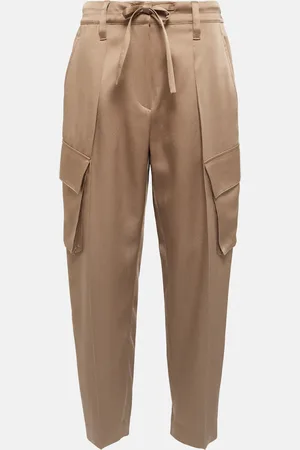 Brunello Cucinelli High-rise cargo pants