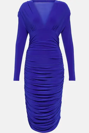 Norma Kamali Ruched midi dress