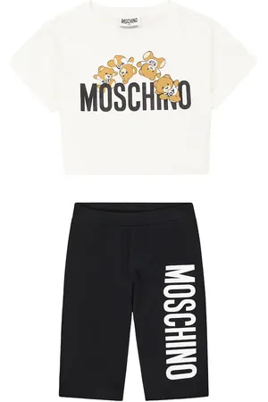 Moschino Cotton-blend T-shirt and shorts set