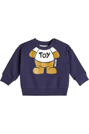 Moschino Baby printed cotton jersey sweatshirt