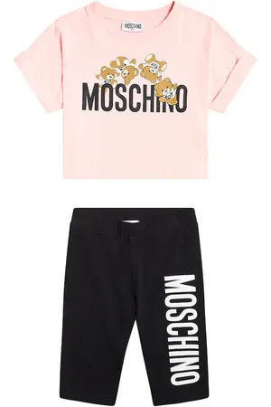 Moschino Cotton-blend T-shirt and shorts set