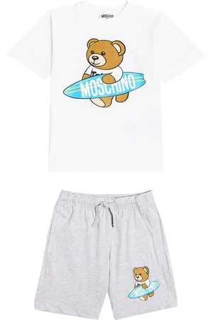Moschino Cotton-blend jersey T-shirt and shorts set