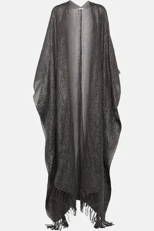 Brunello Cucinelli LamÃ© maxi kaftan