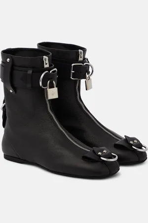 J.W.Anderson Lock leather ankle boots