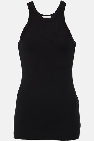 Sportmax Nastie cotton and silk-blend tank top