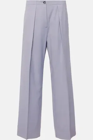 Acne Studios Mid-rise wide-leg pants