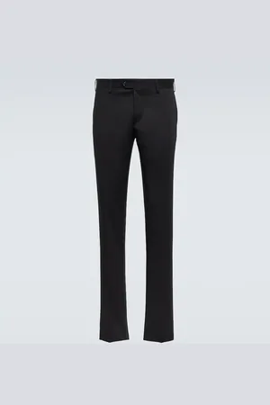 LARDINI Cotton straight pants