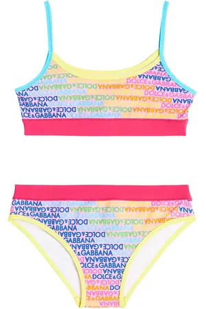 Dolce & Gabbana Logo printed bikini