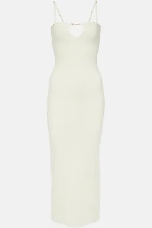 Jacquemus La Robe Sierra Bretelles midi dress