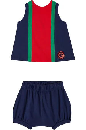 Gucci Baby cotton top and shorts set