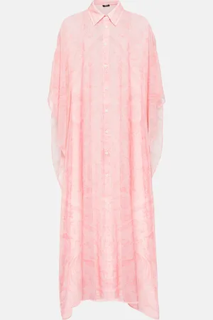 VERSACE Barocco printed chiffon kaftan