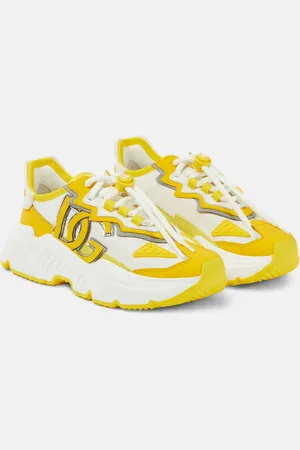 Dolce & Gabbana Daymaster leather-trimmed sneakers