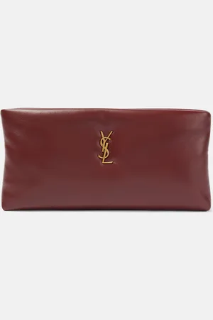 Saint Laurent Calypso leather pouch