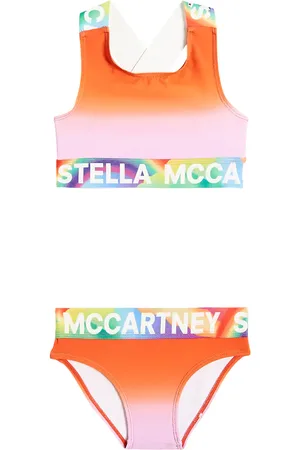 Stella McCartney Logo tie-dye bikini