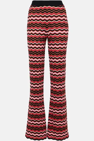 Missoni Zig Zag high-rise flared pants