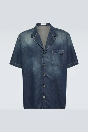 VALENTINO Chambray bowling shirt