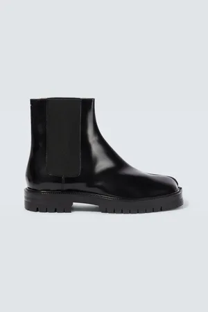 Maison Margiela Tabi leather Chelsea boots