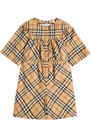 Burberry Burberry Check playsuit