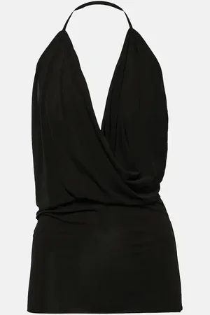 Rick Owens Draped cupro-blend top