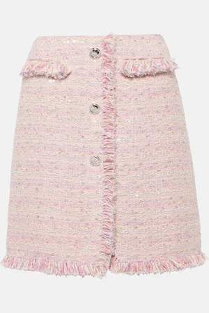 Giambattista Valli High-rise tweed miniskirt