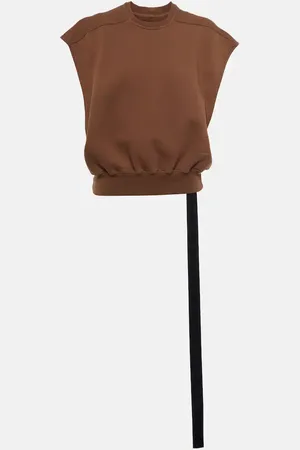 Rick Owens Oversized cotton jersey top