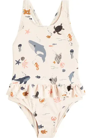 Liewood Amara ruffled printed swimsuit