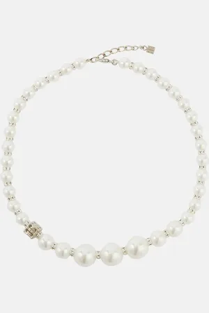 Givenchy SwarovskiÂ®-embellished faux pearl necklace