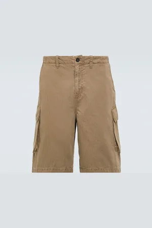 OUR LEGACY Mount herringbone cotton cargo shorts