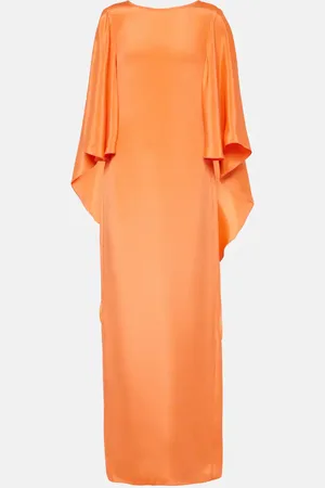 Max Mara Elegante Baleari silk crÃªpe de chine gown