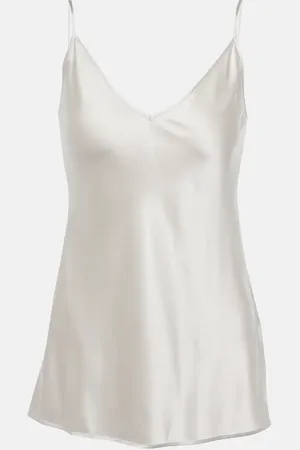 Max Mara Leisure Lucca silk-blend tank top