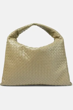 Bottega Veneta Hop Intrecciato Large leather tote bag