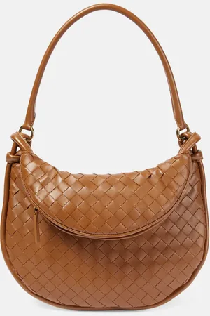 Bottega Veneta Gemelli Intrecciato leather shoulder bag