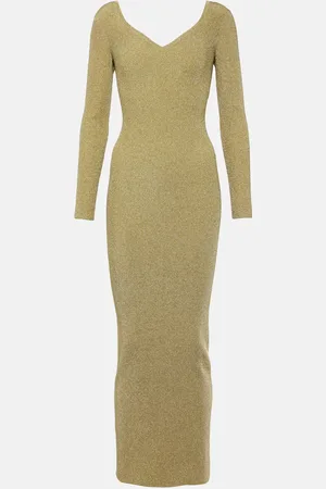 Nina Ricci LamÃ© maxi dress