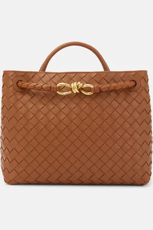 Bottega Veneta Andiamo Intrecciato leather tote bag