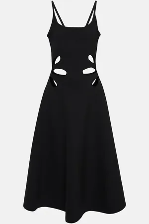 Christopher Kane Petal cutout midi dress