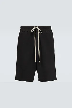 DRKSHDW BY RICK OWENS Cotton jersey shorts