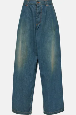 Maison Margiela Americana mid-rise wide-leg jeans