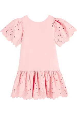 Tartine Et Chocolat Embroidered cotton dress