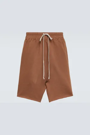 DRKSHDW BY RICK OWENS Cotton jersey shorts