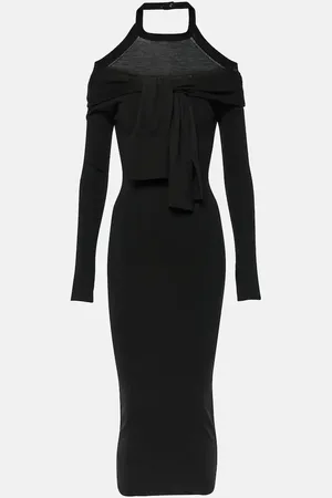 Jacquemus La robe Doble wool-blend midi dress