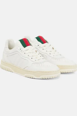 Gucci Re-Web leather sneakers