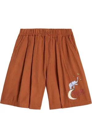 Jelly Mallow Printed cotton shorts
