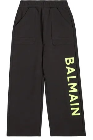 Balmain Logo cotton jersey sweatpants