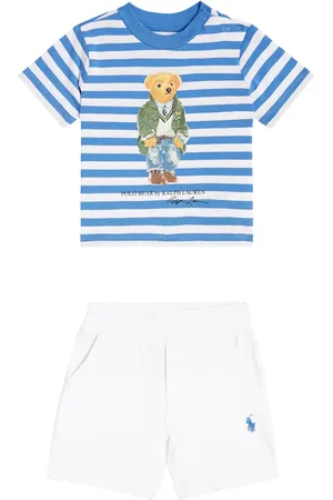 Ralph Lauren Baby cotton top and shorts set
