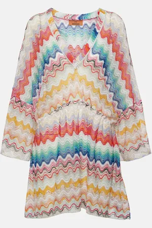 Missoni Striped beach cover up